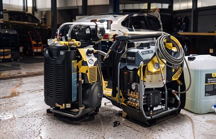 Equipos básicos para un carwash